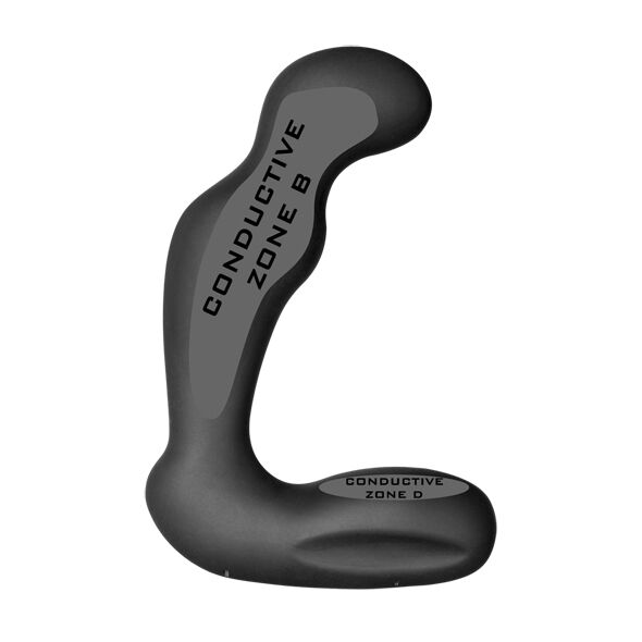 Electrastim-Silikon-Syrium Schwarz Prostatamassage Quadratisch-polare · Sextoys (Bild 6)