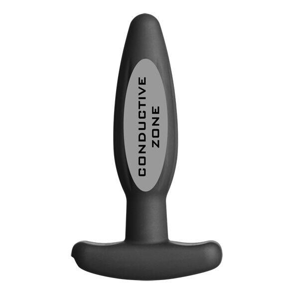 Electrastim-Analplug Rocker Schwarz aus Silikon, Klein · Sextoys (Bild 2)
