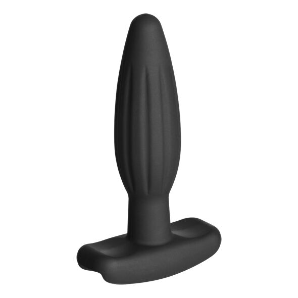 Electrastim-Analplug Rocker Schwarz aus Silikon, Klein · Sextoys (Bild 3)
