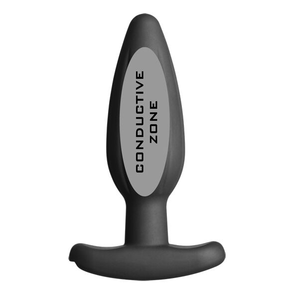 Electrastim-Silikon Schwarz Rocker Analplug Schwarz, mittlere Größe · Sextoys (Bild 2)