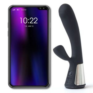 Kiiroo-Ohmibod Fuse Fernsteuerung per App Schwarz-Silikon