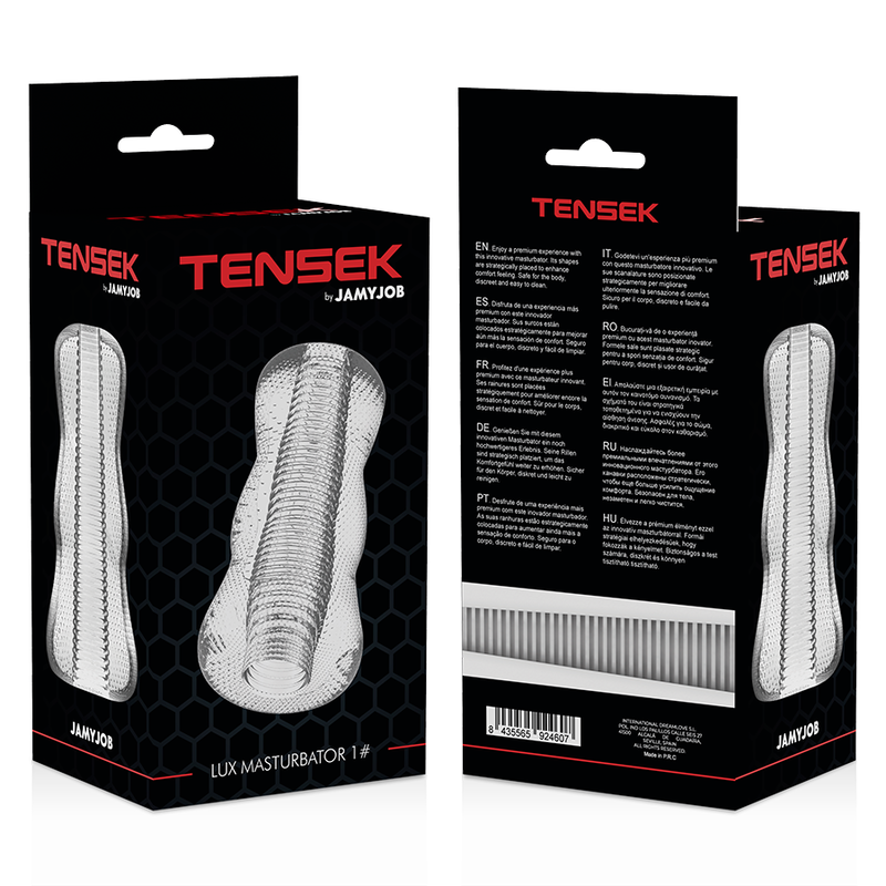 Jamyjob-Extreme Tensek 1 Masturbator Transparent-TPE · Sextoys (Bild 5)