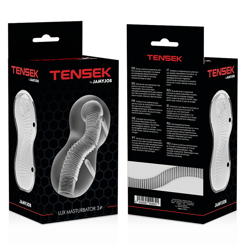 Jamyjob-Extreme Tensek 3 Masturbator Transparent-TPE · Sextoys (Bild 4)