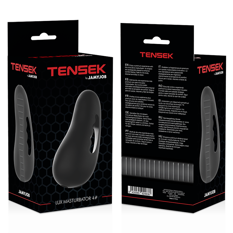 Jamyjob-Extreme Tensek 4 Masturbator Schwarz-TPE · Sextoys (Bild 3)
