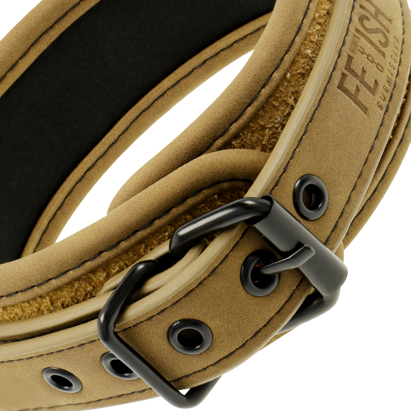 Fetish Submissive Origin-Gepolsterte Halskette aus Neopren mit Metallkette · Sextoys (Bild 2)