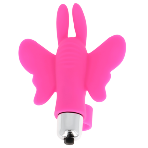 Ohmama Stimulating-Fingerstimulator mit Schmetterling-Silikon