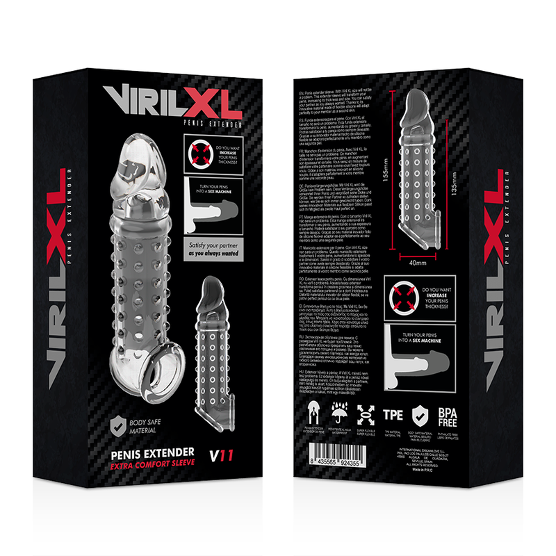 Virilxl-Erweiterung und Penishülle V11 TPE · Sextoys (Bild 6)