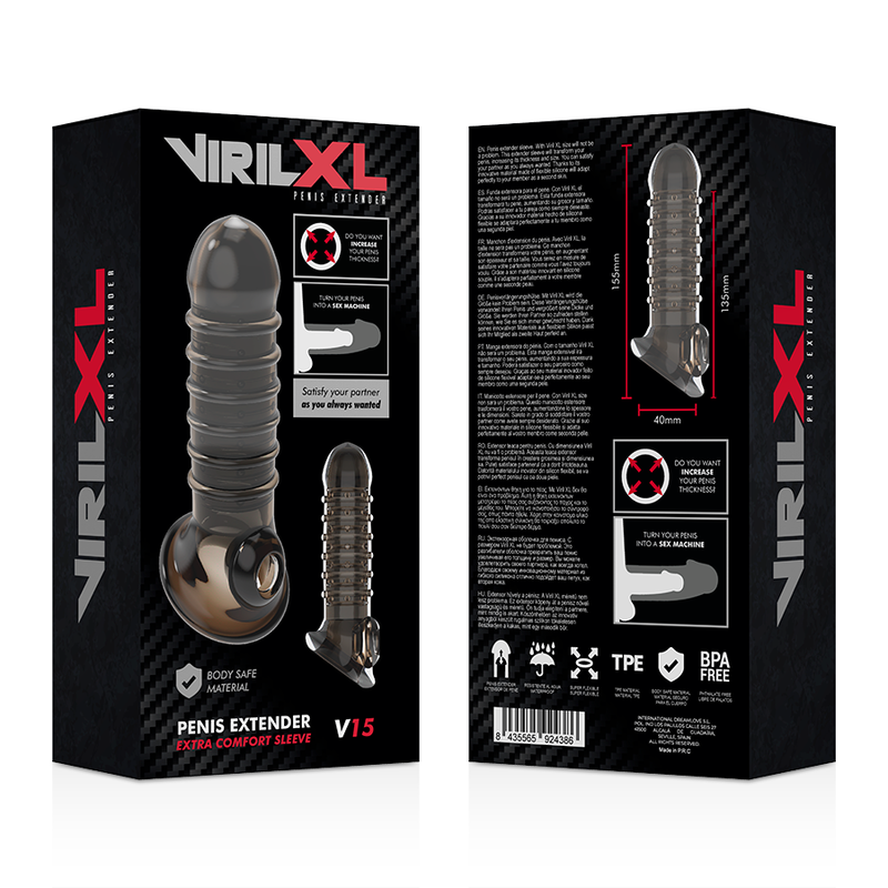 Virilxl-Erweiterung und Schale für Penis V15 TPE · Sextoys (Bild 17)
