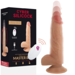Cyber Silicock-Ultra Realist Master mit Fernbedienung 23.88 Cm · Vibratoren