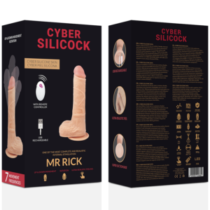 Cyber Silicock-Realistische Fernsteuerung Mr Rick 20.9 Cm · Vibratoren (Bild 4)
