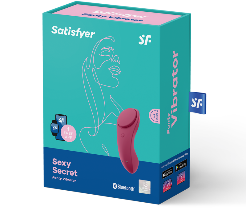 Satisfyer Connect-Sexy Secret Slip-Silikon, App · Vibratoren (Bild 3)