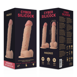 Cyber Silicock-Dildo Ultra Realistic Silikon Flüssigkeit Weich 20.5 cm · Strap-on & Harness (Bild 6)