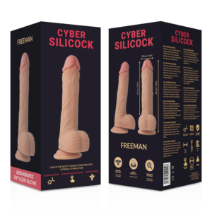 Cyber Silicock-Strap-on Freeman in Silikon Flüssigkeit mit 3 Ringe · Strap-on & Harness (Bild 5)