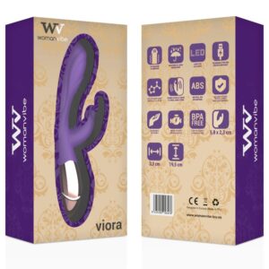 Womanvibe-Viora Vibrator Wiederaufladbar Silikon-10 Geschwindigkeiten · Vibratoren (Bild 3)