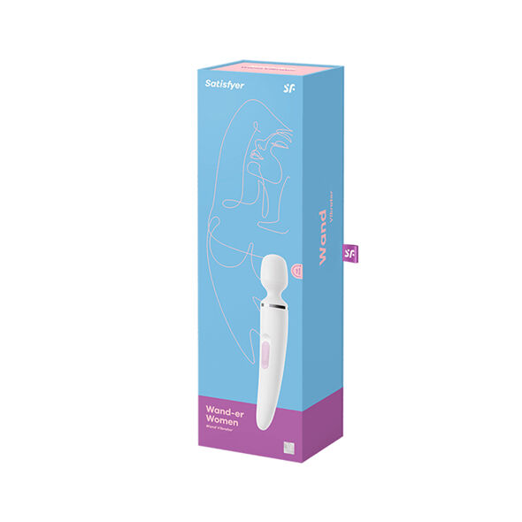 Satisfyer Wand-Woman White-Silikon, 10 Geschwindigkeiten, USB · Vibratoren (Bild 6)