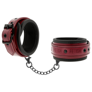 Fetish Submissive Dark Room-Fetish Submissive Handschellen Leder