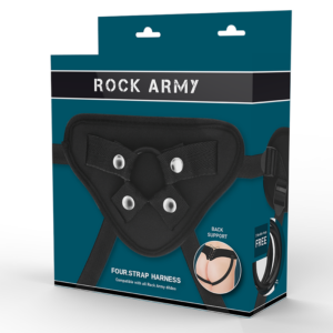 Rock Army-Harness einstellbar mit flexiblen Ringen · Strap-on & Harness (Bild 7)