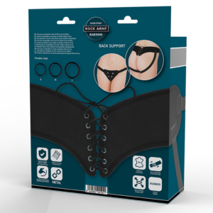 Rock Army-Harness einstellbar mit flexiblen Ringen · Strap-on & Harness (Bild 8)
