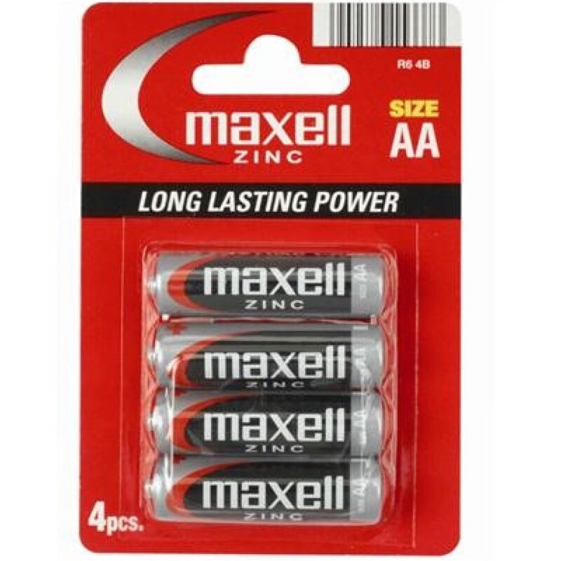 Maxell-Salzstack Manganeso Aa R6 * 4 Stk. · Sextoys