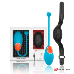 Wearwatch-Vibro-Ei Watchme mit Uhr Schwarz