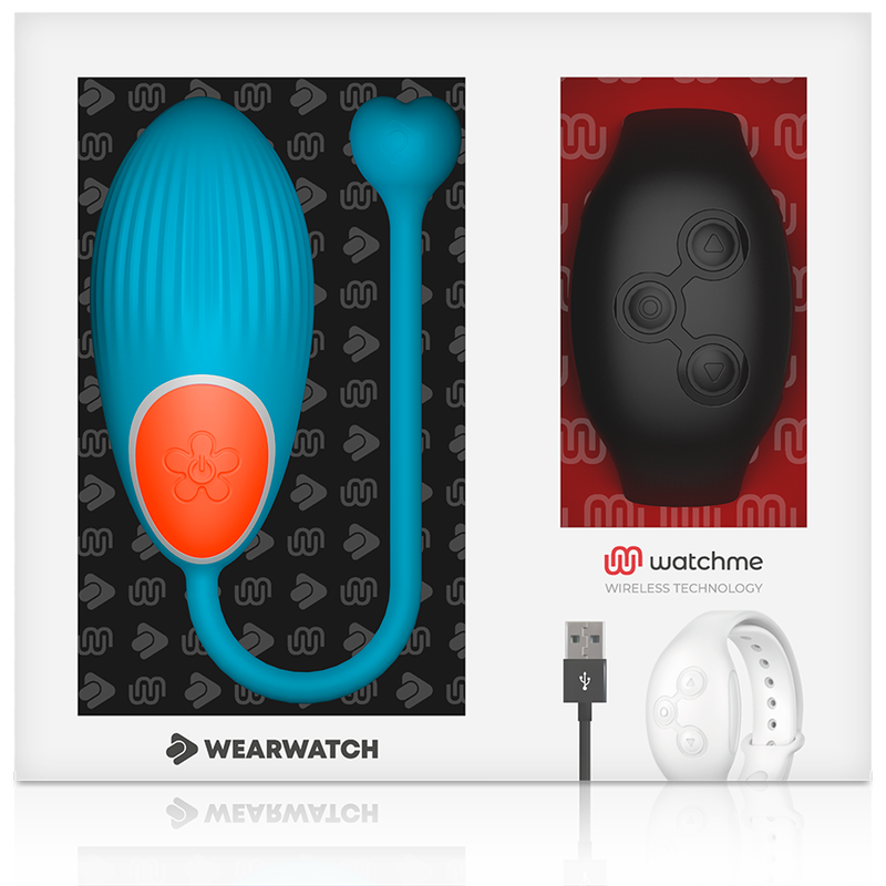 Wearwatch-Vibrator Watchme-Eier mit Schwarz-Uhr · Vibratoren (Bild 2)
