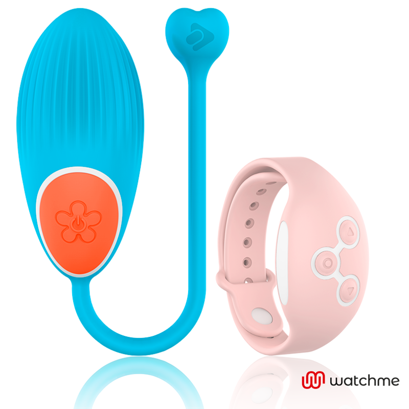 Wearwatch-Watchme Technology Egg Vibrator mit Fernbedienung-Blau, Rosa · Vibratoren (Bild 7)