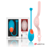 Wearwatch-Watchme Technology Egg Vibrator mit Fernbedienung-Blau, Rosa · Vibratoren