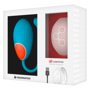 Wearwatch-Watchme Technology Egg Vibrator mit Fernbedienung-Blau, Rosa · Vibratoren (Bild 5)