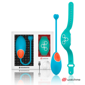Wearwatch-Watchme Technology Vibro-Ei mit Fernbedienung-Blau
