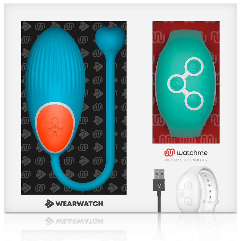 Wearwatch-Watchme Technology Ei Vibrator mit Fernbedienung-Blau · Vibratoren (Bild 4)