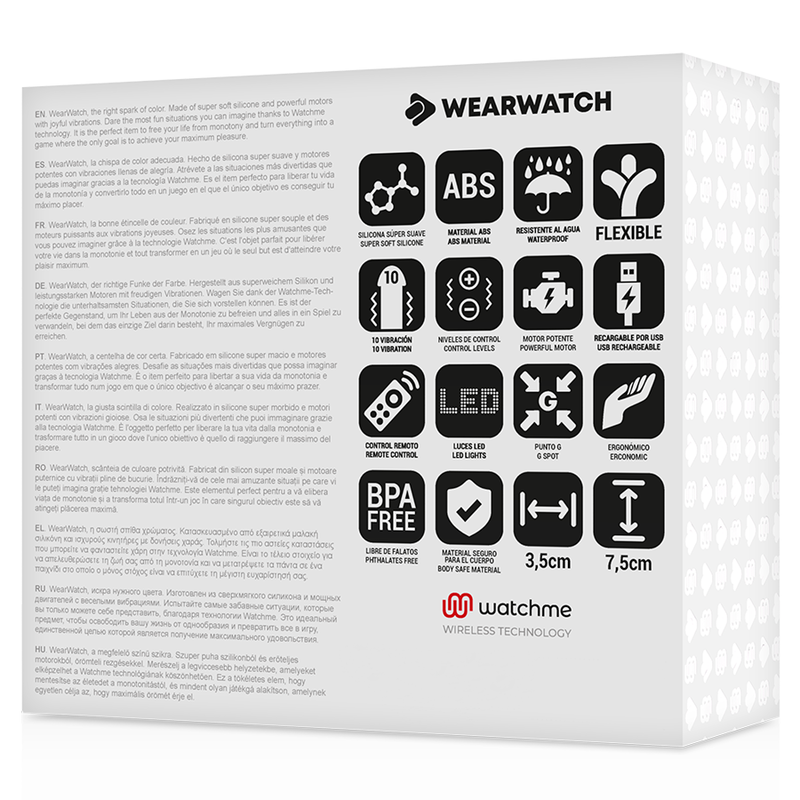 Wearwatch-Vibrator Ei mit Fernbedienung Watchme Uhr · Vibratoren (Bild 10)