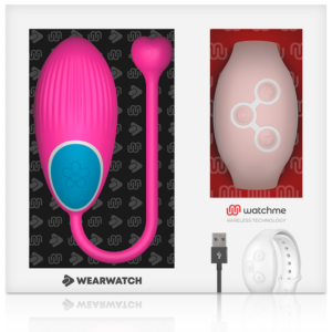 Wearwatch-Watchme Technology Egg mit Fernbedienung-Rosa · Vibratoren (Bild 3)
