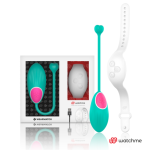 Wearwatch-Egg mit Fernbedienung Watchme Seawater/Snow-Silikon, 7