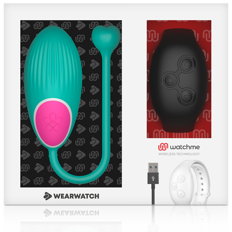 Wearwatch-Egg Vibrator mit Fernbedienung Watchme Technology Sea · Vibratoren (Bild 2)
