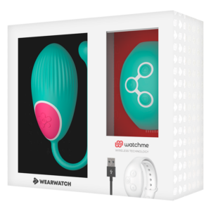 Wearwatch-Egg mit Fernbedienung Watchme Seawater-Silikon, 7 Geschwindigkeiten · Vibratoren (Bild 4)