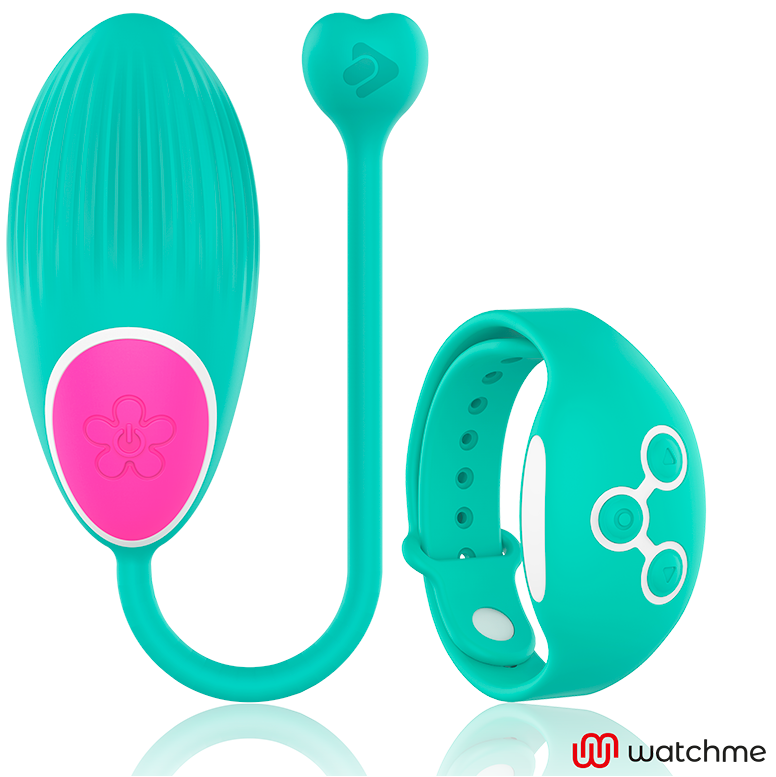 Wearwatch-Egg mit Fernbedienung Watchme Seawater-Silikon, 7 Geschwindigkeiten · Vibratoren (Bild 7)