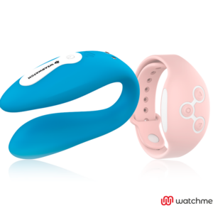 Wearwatch-Watchme Dual Technology Vibrator Indigo/Pink-Silikon · Vibratoren (Bild 5)