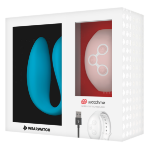 Wearwatch-Watchme Dual Technology Vibrator Indigo/Pink-Silikon · Vibratoren (Bild 7)
