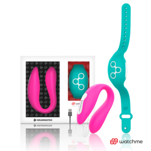 Wearwatch-Vibrator Watchme Dual-Technologie-Fuchsia