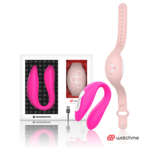 Wearwatch-Watchme Dual Technology Vibrator Fuchsia/Rosa-7 Stufen