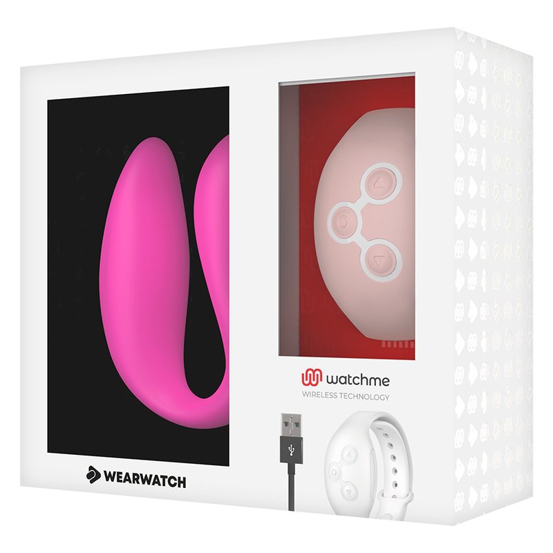 Wearwatch-Watchme Dual Technology Vibrator Fuchsia/Pink-7 Geschwindigkeiten · Vibratoren (Bild 2)