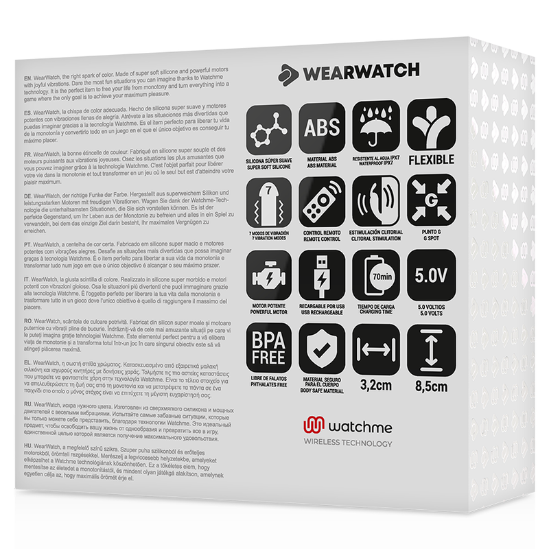 Wearwatch-Watchme Vibrator mit doppelter Technologie · Vibratoren (Bild 7)