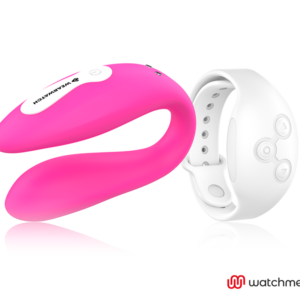 Wearwatch-Watchme Dual Vibrator Fuchsia/Snow-Silikon-Technologie · Vibratoren (Bild 6)