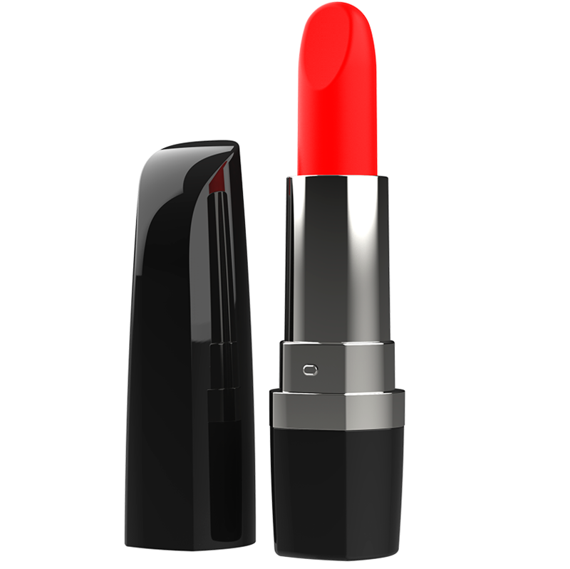 Intense Fun Toys-Lippsy Rossetto Vibrator Schwarz-Silikon, 10 Geschwindigkeiten · Vibratoren (Bild 2)