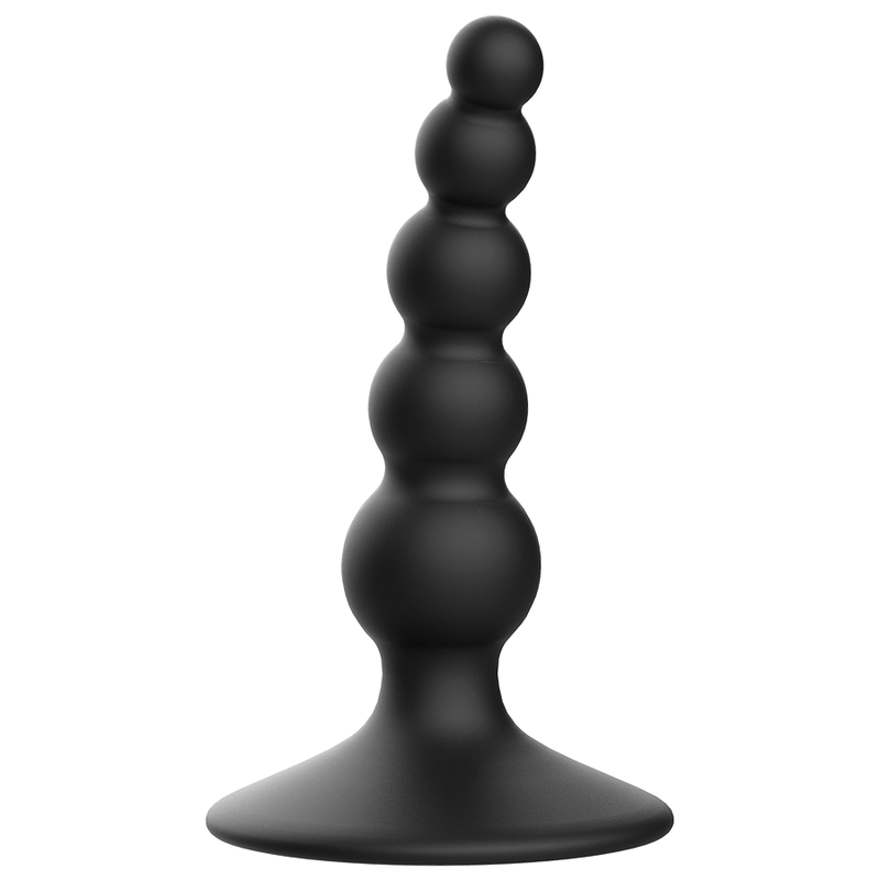 Addicted Toys-Analplug Sexuelle 10 cm Schwarz-Silikon · Vibratoren (Bild 3)