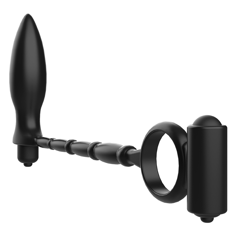 Addicted Toys-Analplug mit Vibrator-Silikonring, Wasserdicht · Sextoys (Bild 5)
