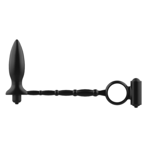 Addicted Toys-Analplug mit Vibrator-Silikonring, Wasserdicht · Sextoys (Bild 3)