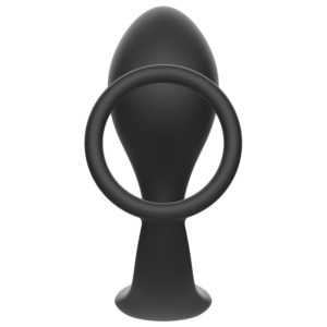 Addicted Toys-Analplug mit Silikonring Schwarz · Sextoys (Bild 5)