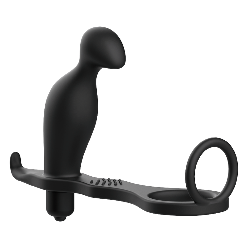 Addicted Toys-Analplug mit Silikonring Schwarz 12 cm-Waterproof · Sextoys (Bild 5)