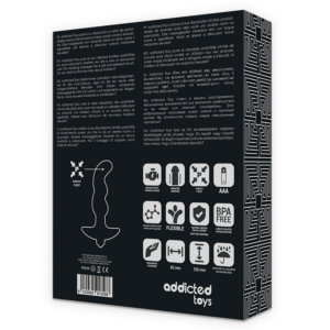 Addicted Toys-Anal-Schwingungsmassage Schwarz Modell 2-Silikon · Sextoys (Bild 6)